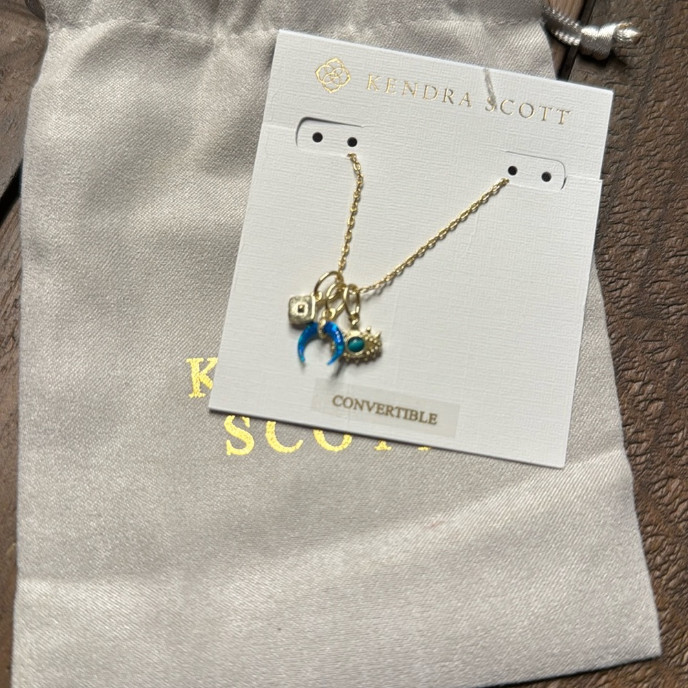 Evil eye charm necklace
